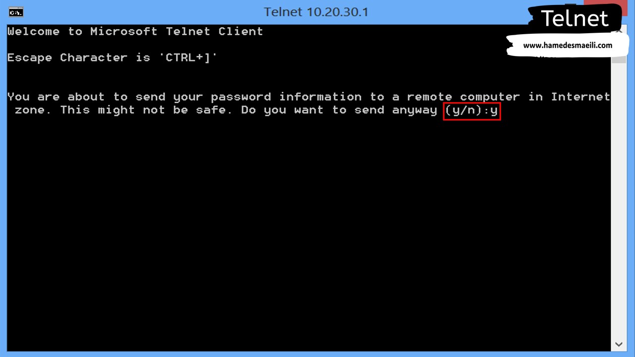 Telnet 