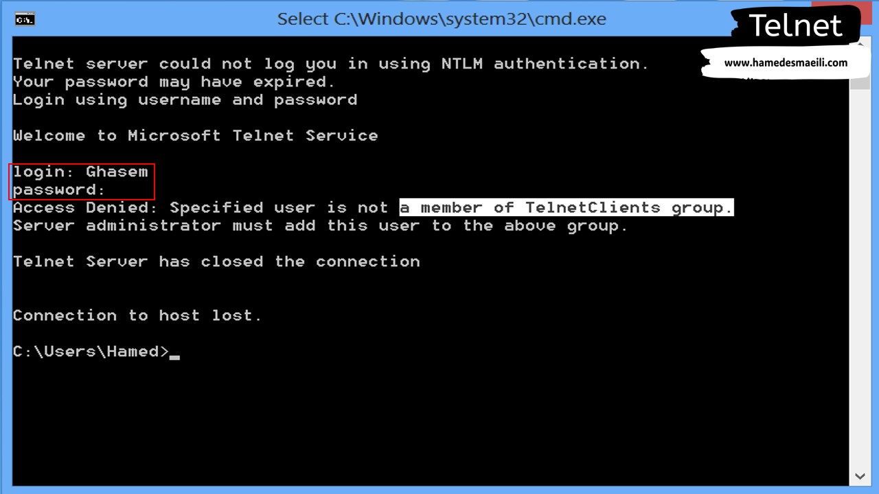 Telnet 